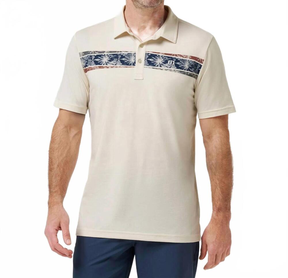NEW TRAVISMATHEW postcard market polo in birch